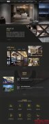 黑色大气的响应式室内装修设计公司织梦网站模板,网站建设+利于SEO关键词优化