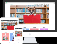 【宠物用品网站模板】响应式网站优化模板